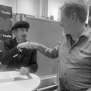 T. C. Boyle und Ulf B. in der Isarphilharmonie bei der No Way Home Tour am 24. November 2025