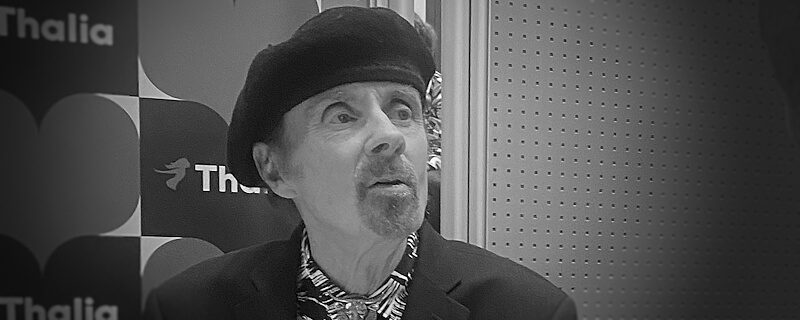 Der US-Schriftsteller T. C. Boyle nach einer Lesung in der Isarphilharmonie, München, 24.11.2025